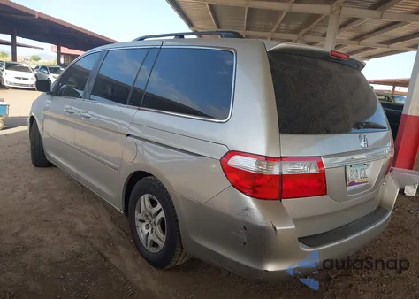 2005 Honda Odyssey Ex из США, поврежденный, VIN 5FNRL384X5B004055
